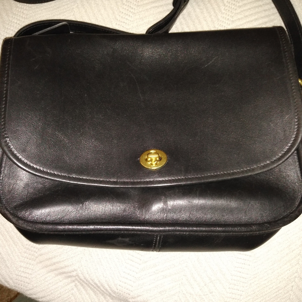 Vintage Coach leather bag